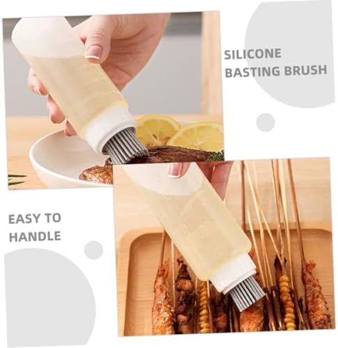 Precision Oil Dispenser Silicone Bottle for Kitchen Use