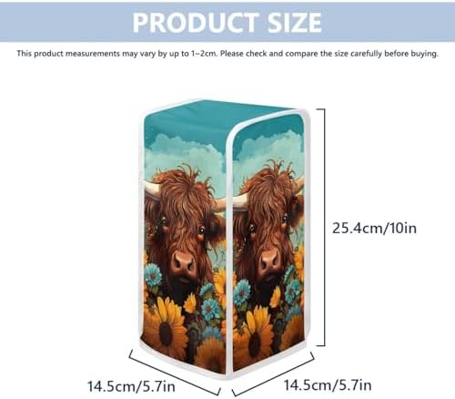 ZOUTAIRONG Sunflower Cattle Electric Can Opener with Waterproof Dust Cover