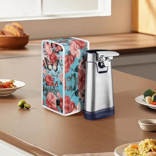 Stylish Can Opener Cover with Gothic Butterfly for Dust Protection