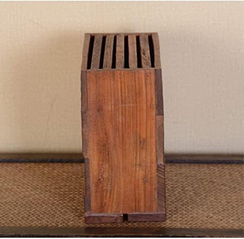 Contemporary Solid Wood Knife Holder