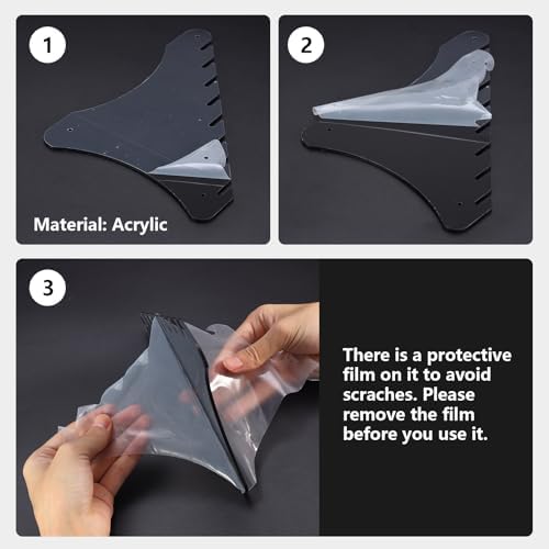 Biobasedon Folding Knife Display Stand Holds 8 Knives Durable and Compact