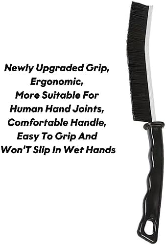 3-Piece Hard Bristle Crevice Cleaning Brush Set USA