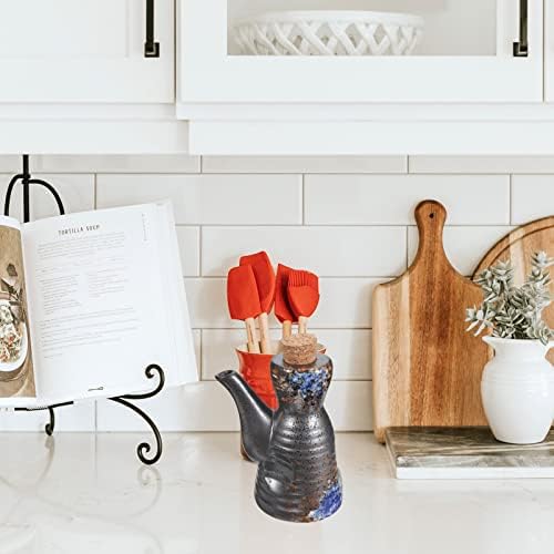 CALLARON Japanese Style Ceramic Vinegar Soy Sauce Bottle