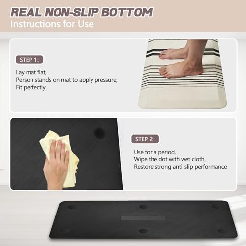 78 inch thick Nordic style kitchen mat