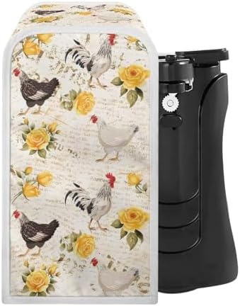 Cartoon Chicken Can Opener Dust Cover - Easy to Clean Waterproof Kitchen Accessory