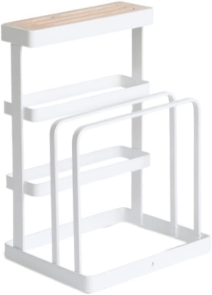 Sturdy Metal Knife Block for Kitchen Storage