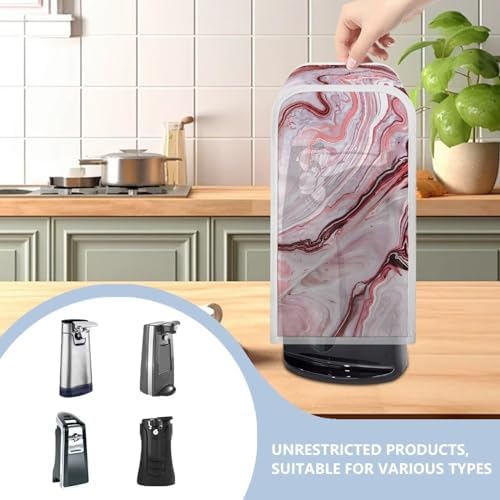 Wine Red Stain-Proof Electric Can Opener Cover