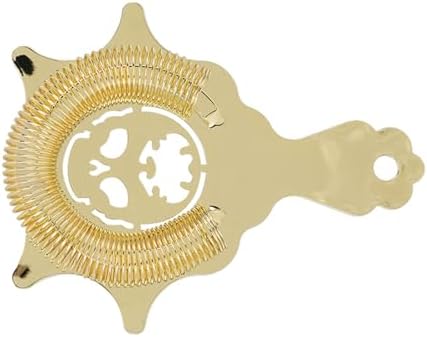 Multifunctional Detachable Professional Bar Strainer for Bartenders Gold
