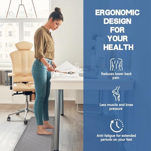 Anti-Fatigue Kitchen Mat Ergonomic 78 inch