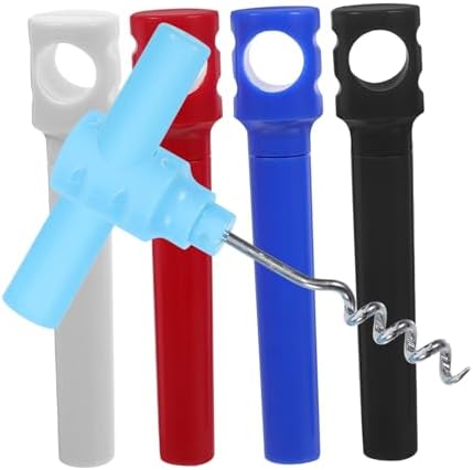 Effortlessly Open Bottles Complete Portable Wine Opener Set 5pcs