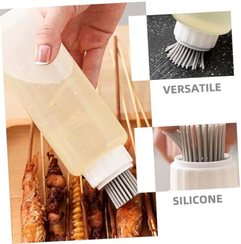 Precision Oil Dispenser Silicone Bottle for Kitchen Use