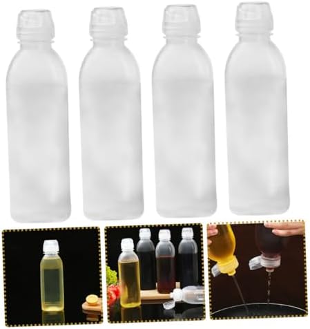 4-Piece Multi-Use Oil Condiment Dispenser Set