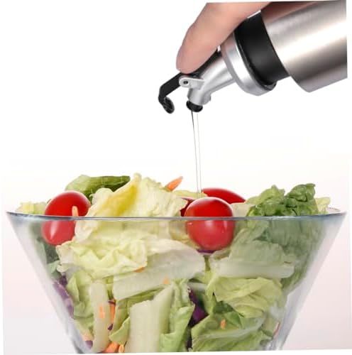 CIYODO 304 Stainless Steel Oil Dispenser 250ml Leak-Proof Kitchen Condiment Bottle