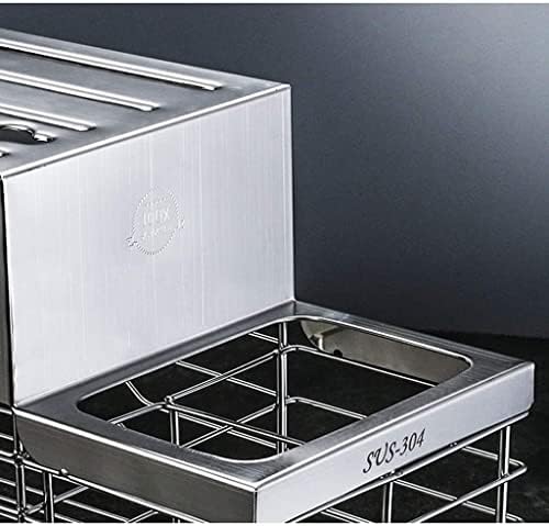 Sturdy Kitchen Knife Holder 304 Stainless Steel Block
