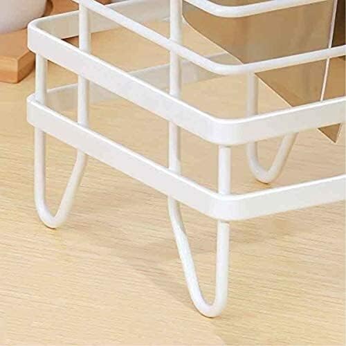 Sturdy Metal Wood Knife Holder Kitchen Tool Set Storage