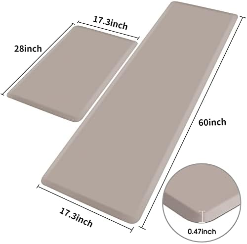 HappyTrends Kitchen Mat Comfort for Standing in Style