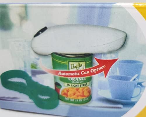Electric Can Opener with Bottle Wrench for Arthritic Hands