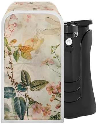 Elegant Pink Flower Can Opener Cover Wiryuouvt Soft Durable