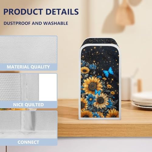 Sunflower Butterfly Can Opener Cover
