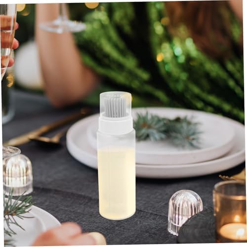 175ml Transparent Silicone Kitchen Condiment Bottles Set of 2