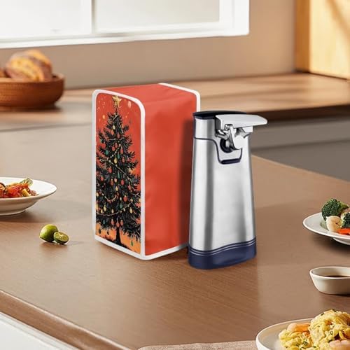Light Stripe and Christmas Tree Can Opener Protector Cover