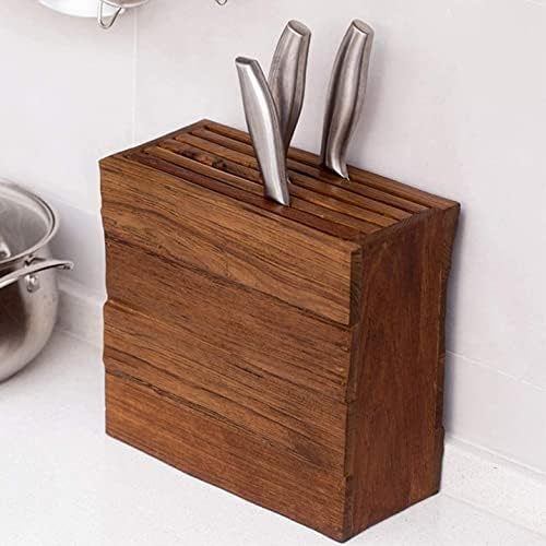 Contemporary Solid Wood Knife Holder