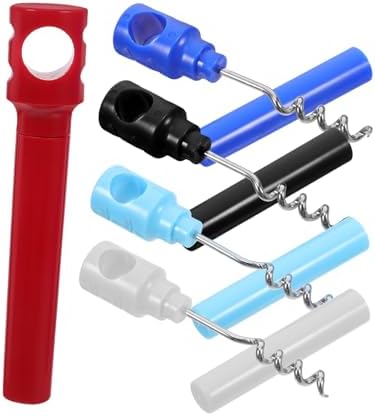 Effortlessly Open Bottles Complete Portable Wine Opener Set 5pcs