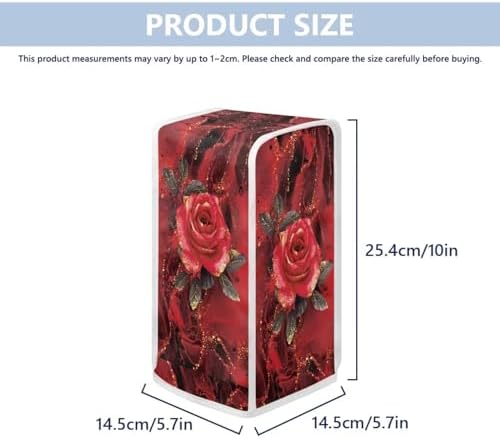 Red Rose Can Opener Cover Durable and Stylish