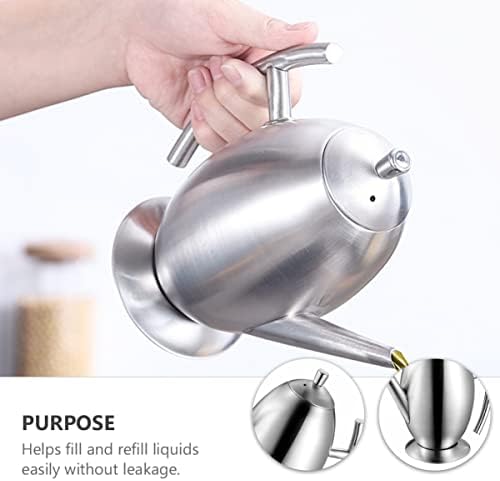CIYODO 304 Stainless Steel Oil Strainer Pot with Cap
