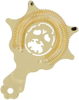 Multifunctional Detachable Professional Bar Strainer for Bartenders Gold