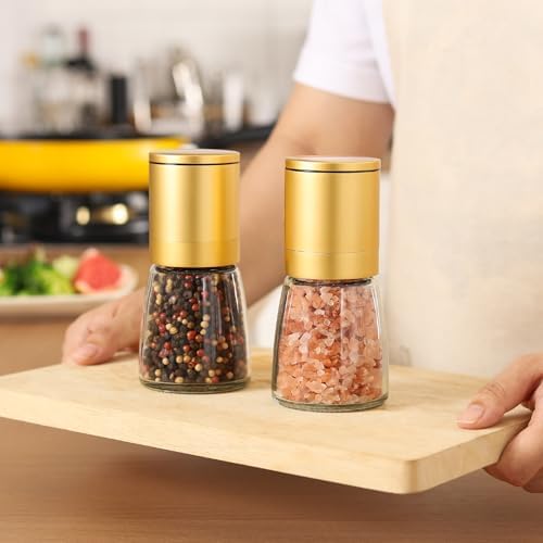 Vucumber Gold Pepper Salt Grinder