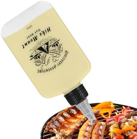 Oil Bottle Dispenser with Leakproof Spout and Measurement Marks