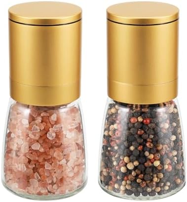 Vucumber Gold Pepper Salt Grinder
