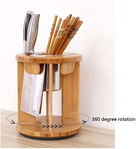 Rutavm Bamboo Kitchen Knife Holder