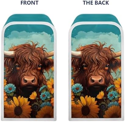 ZOUTAIRONG Sunflower Cattle Electric Can Opener with Waterproof Dust Cover
