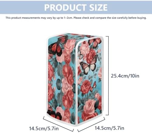 Stylish Can Opener Cover with Gothic Butterfly for Dust Protection