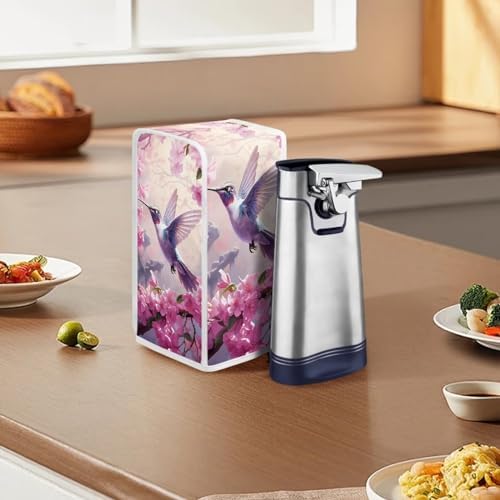 Hummingbird Print Can Opener Protection Cover