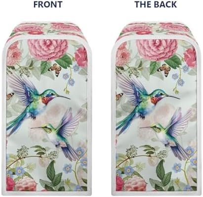 Floral Hummingbird Electric Can Opener Cover White Kitchen inadvertently perfect