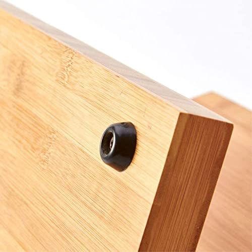 Magnetic Slanted Knife Block Wood Universal Holder