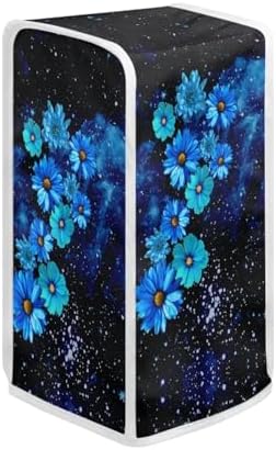 Kathyboom Blue Flowers Can Opener Dust Cover Water Resistant Machine Washable