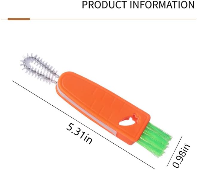 Sponge Cup Brush Set 3pcs Multifunctional Bottle Cleaning Tool