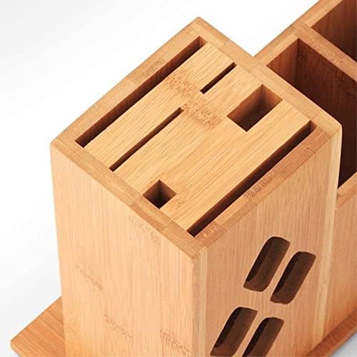 Bamboo Kitchen Knife Holder for Counter
