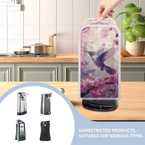 Hummingbird Print Can Opener Protection Cover