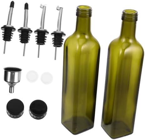 CIYODO 500ml Dark Oil Bottle Set 9pcs