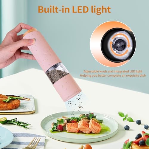 Luxury Design Electric Salt and Pepper Mill Set