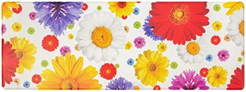 BAMBIKI Artistic Anti Fatigue Kitchen Mat - 48x175x12mm