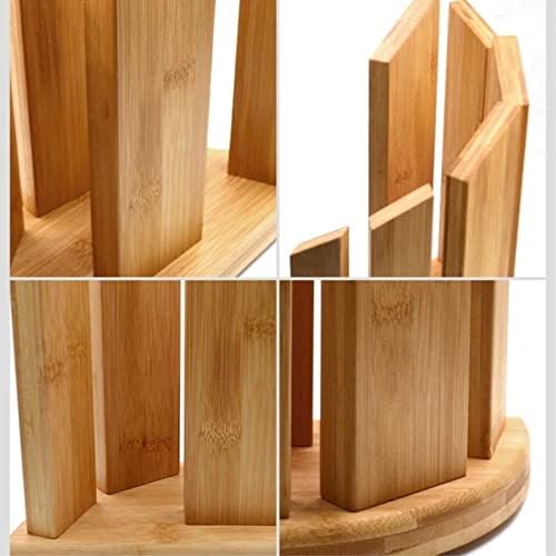 ZAEGO Magnetic Knife Block Wooden Holder