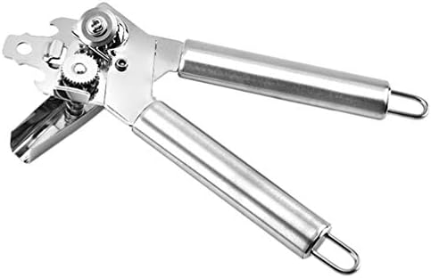 Hemoton Electric Can Opener Stainless Steel PP Material Compact Ergonomic Design