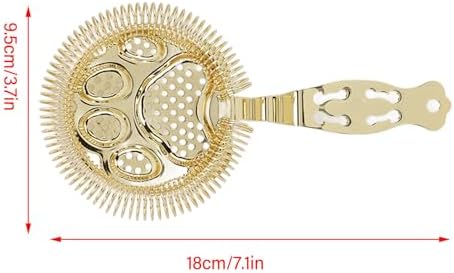 Stainless Steel Bar Strainer Professional Cocktail Tool