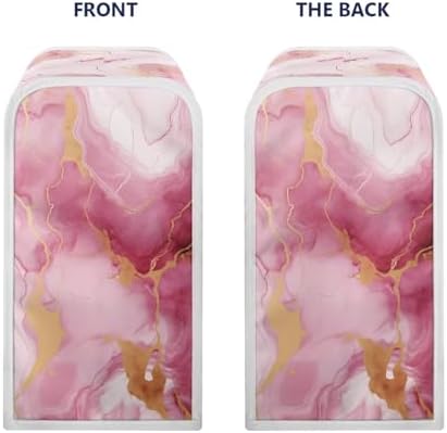 Pink Marbles Print Electric Can Opener Cover